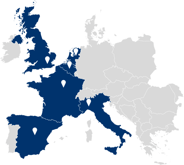 Europe map