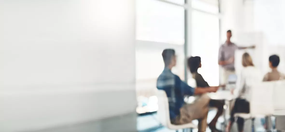 Customers in a meeting