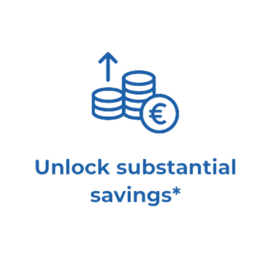 Unlock substantial savings